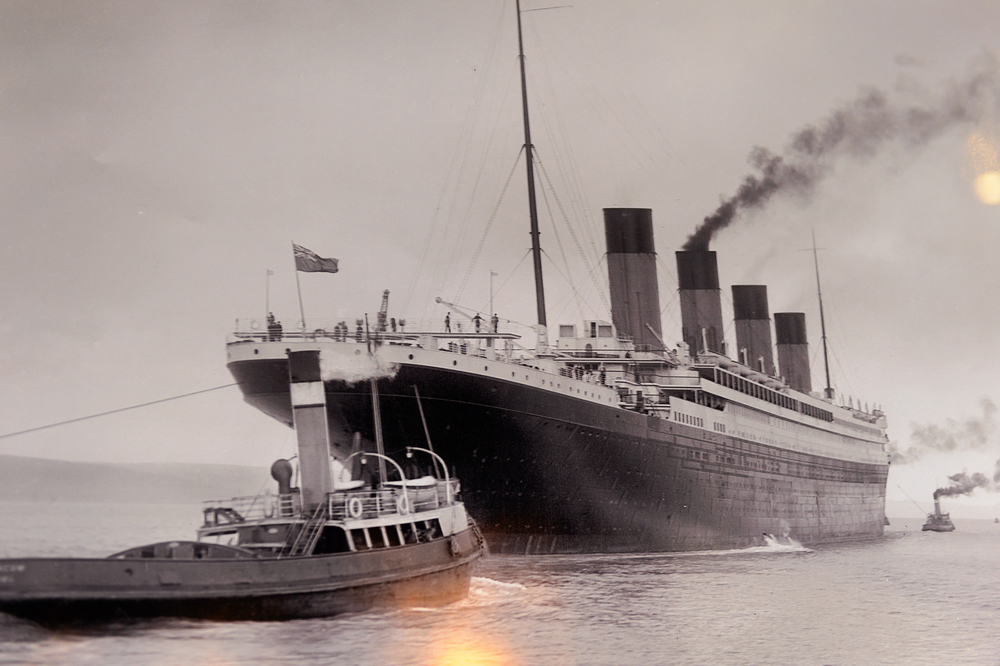El Titanic antes de la tragedia